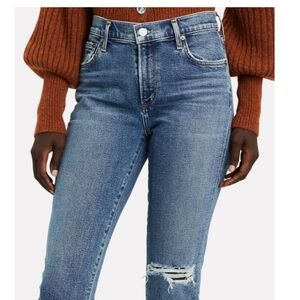 AGOLDE Nico High Rise Skinny Jeans Women’s Size 24 Style A093C-1256 Button Fly